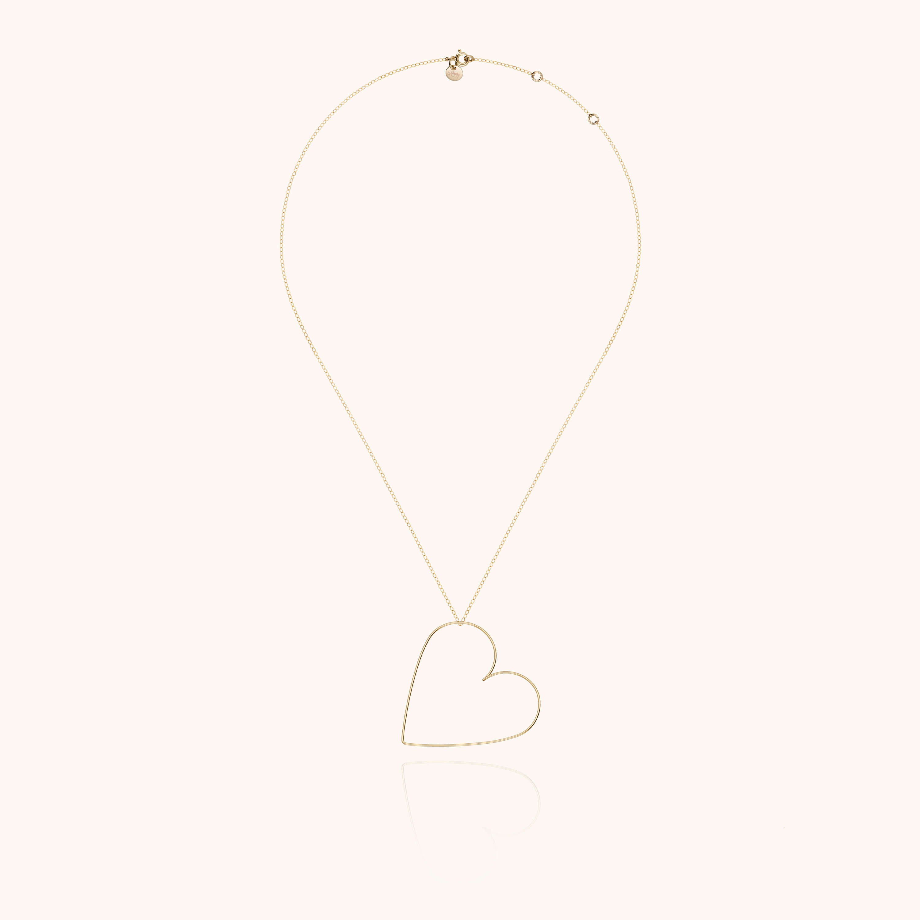 Collier Petit Coeur - or jaune 750/1000