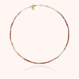 Rivière Choker - fauve sapphire