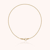 Rope Chain Choker Attache moi - Yellow 14k gold-filled