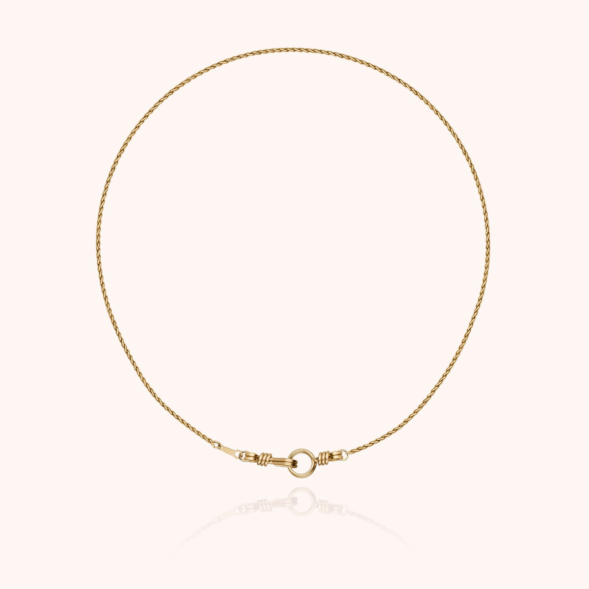 Collier Ras de Cou Attache-moi Rope – Or laminé | Atelier Paulin