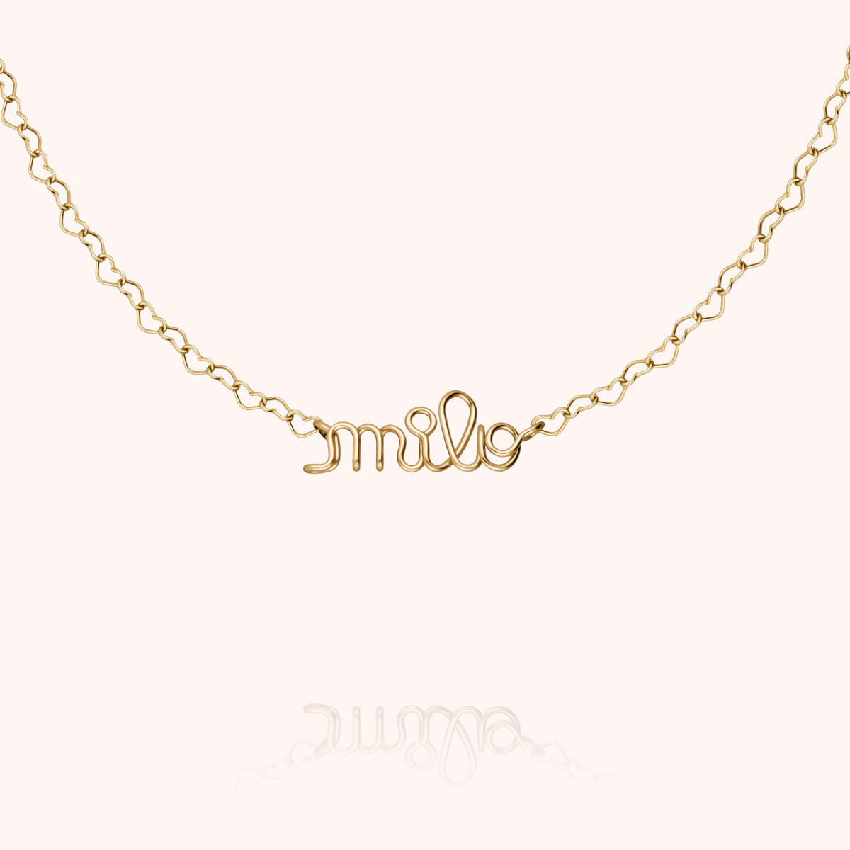 Collana Richelieu Catena Cuore Personalizzata