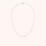 Collana Richelieu Catena Rope Personalizzata - argento