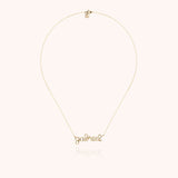 Personalized Richelieu Necklace - Yellow 14k gold-filled