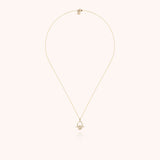 Collana Charms Simbolico Mano di Fatma - oro giallo laminato