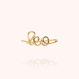 Ear Cuff Originale Personalizzato - oro giallo laminato
