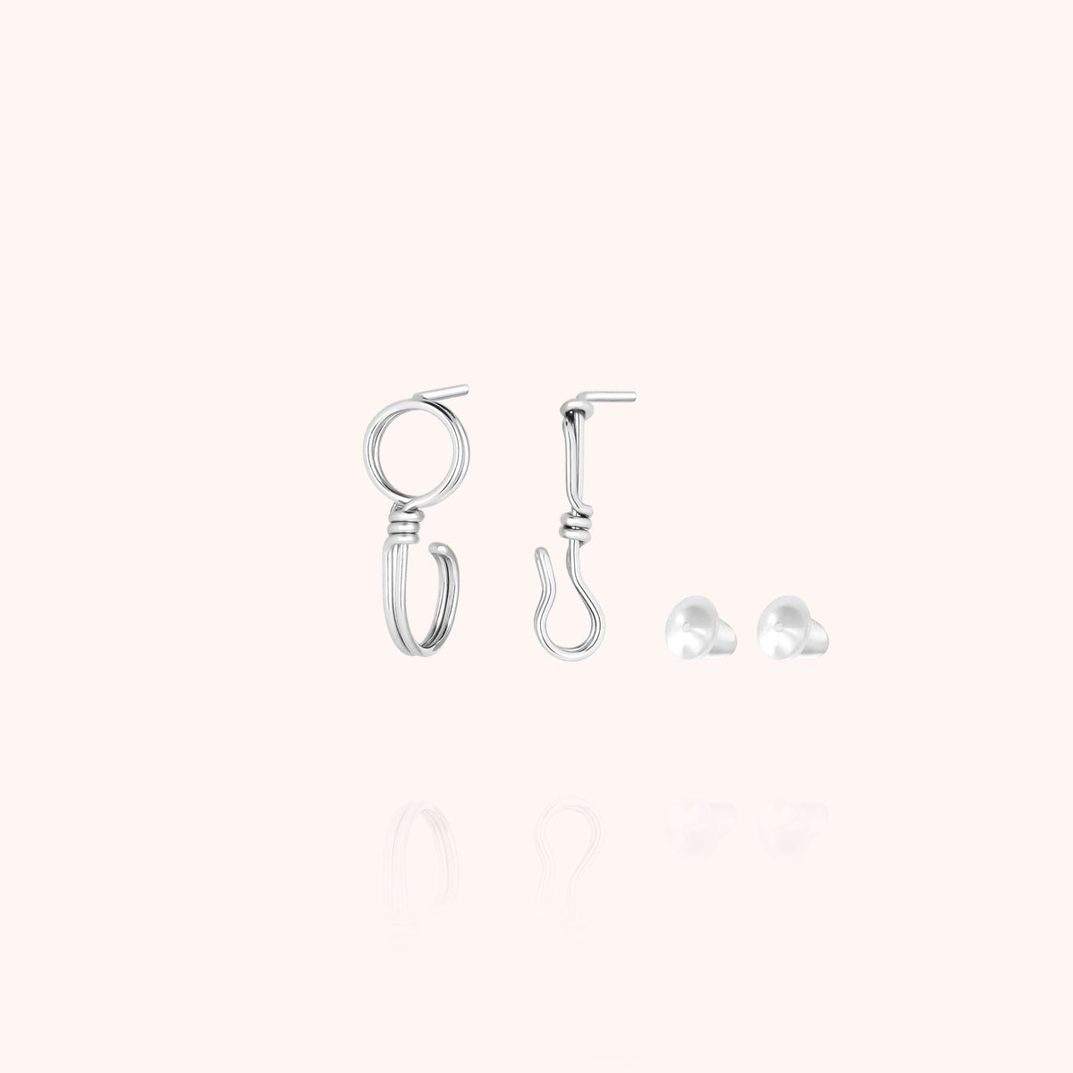 Boucles d'Oreilles Attache moi - argent 925