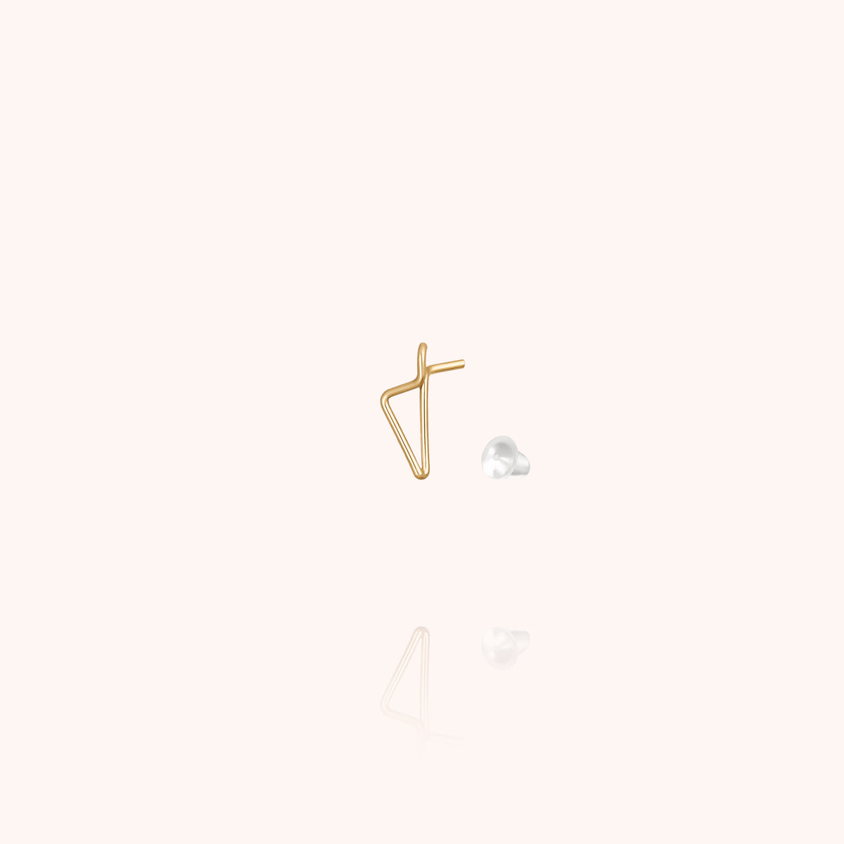 Mini Ohrstecker Corsica aus Gelbes Goldfilled