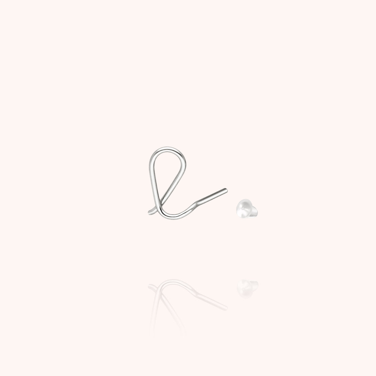 Original-Ohrstecker Initiale aus 925 Sterlingsilber — sichere Lieferung aus Paris