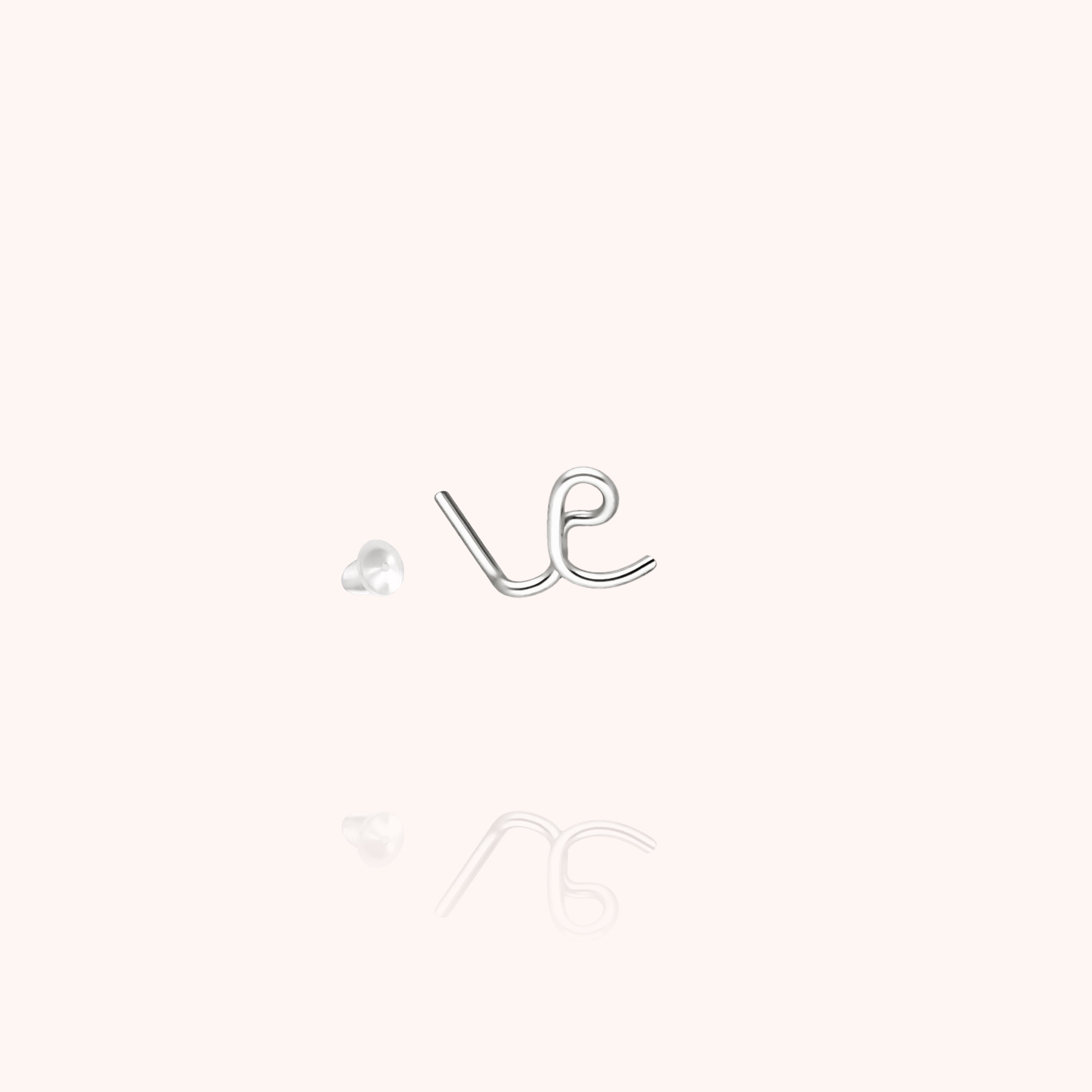 Puce d'Oreille Originale Initiale — bijou artisanal boucles d'oreilles livraison express