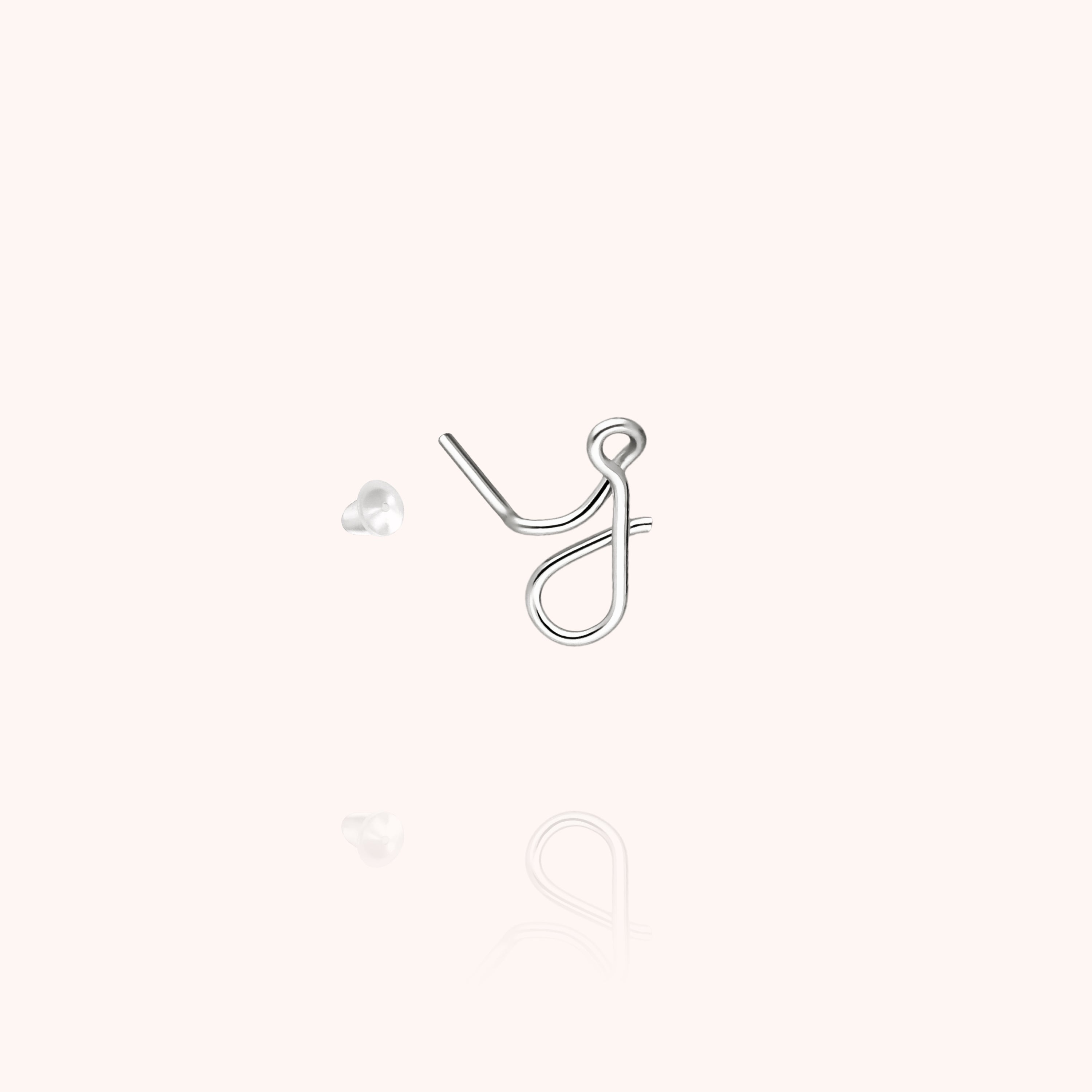 Puce d'Oreille Originale Initiale — bijou artisanal boucles d'oreilles livraison express
