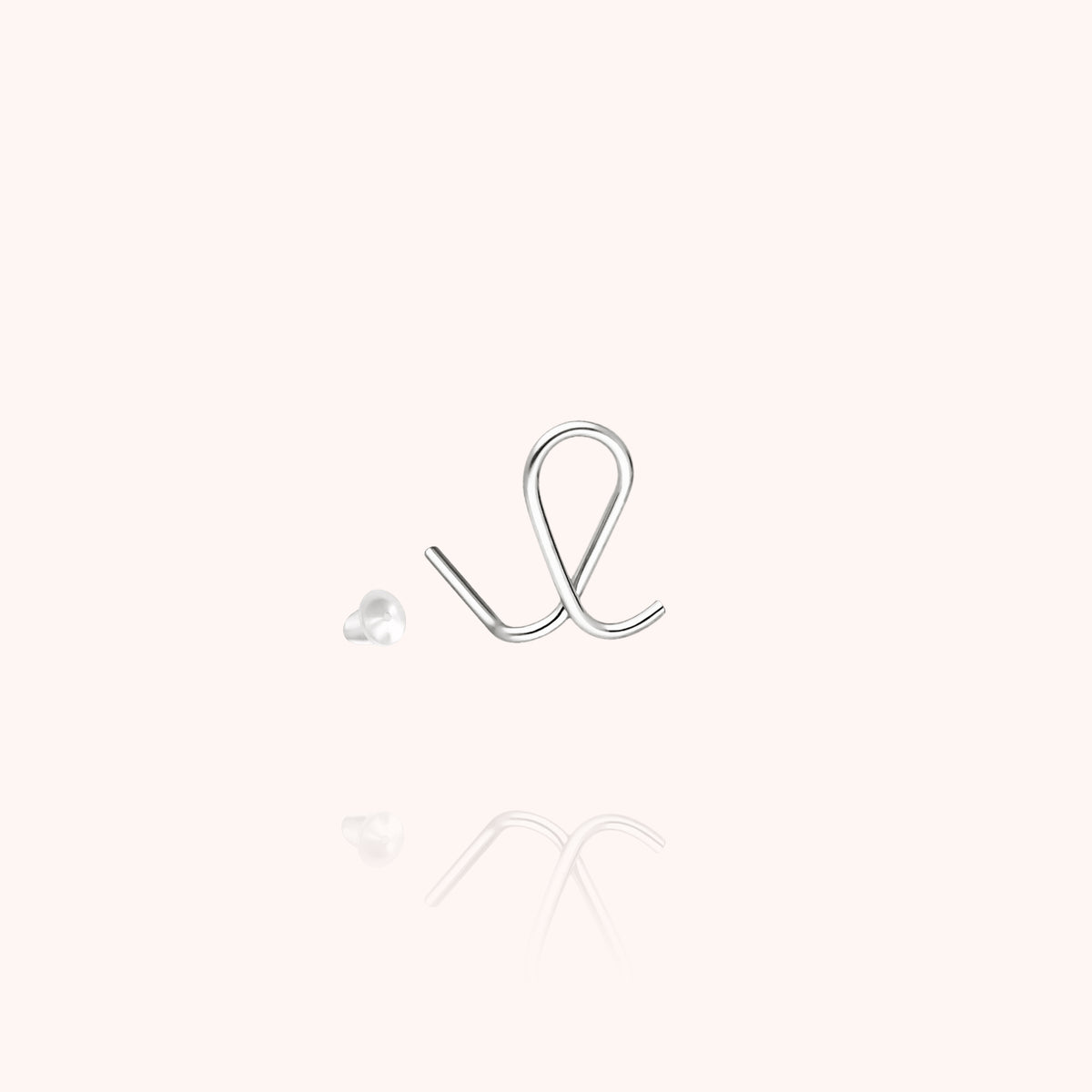 Originaler Ohrstecker Initiale — von Hand gefertigtes Geschenk aus Paris