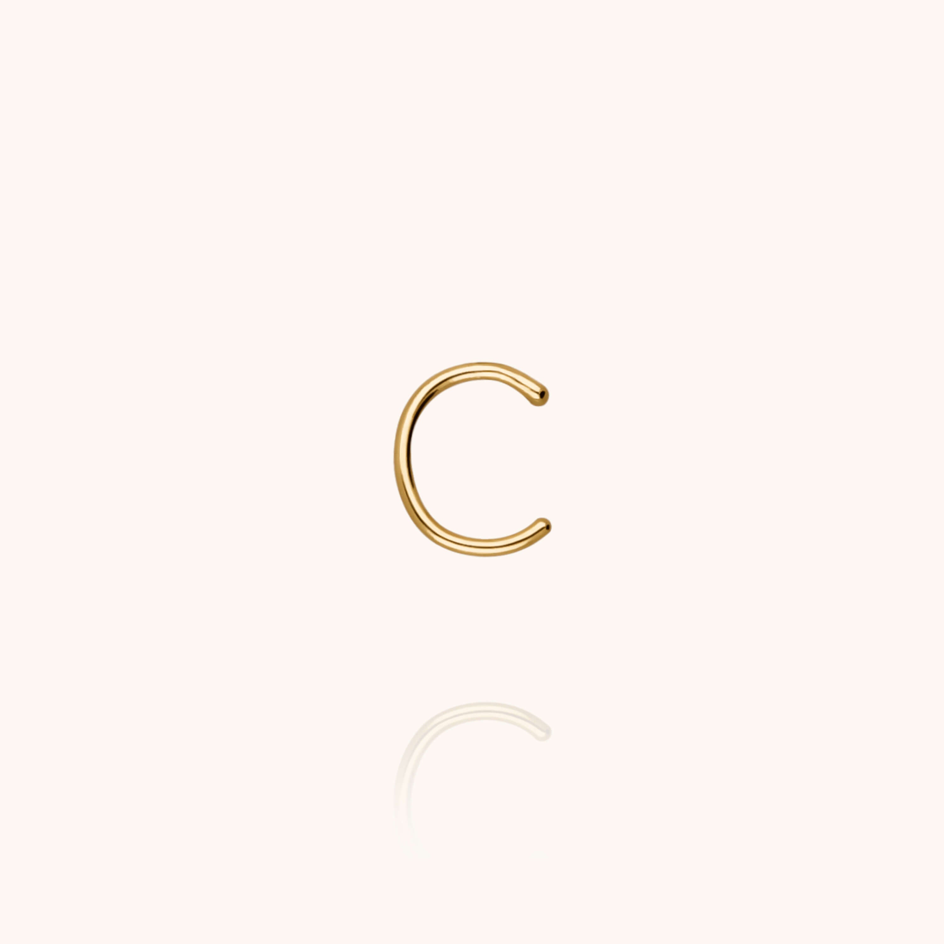 Puce d'Oreille Capitale Initiale — bijou artisanal boucles d'oreilles livraison express