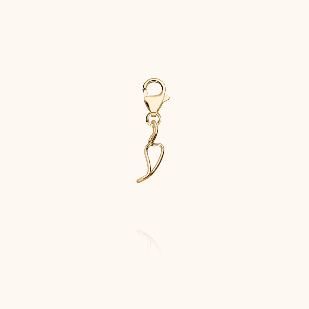 Small Locket Lucky Charms - mini chili vibes — von Hand gefertigt in Paris