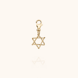 Small Locket Charms Simbolico - stella di David