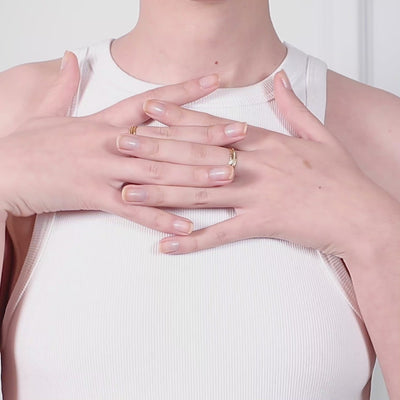 Vidéo : Bague Héra Pure n°2 en or jaune 18K façonné à la main à Paris