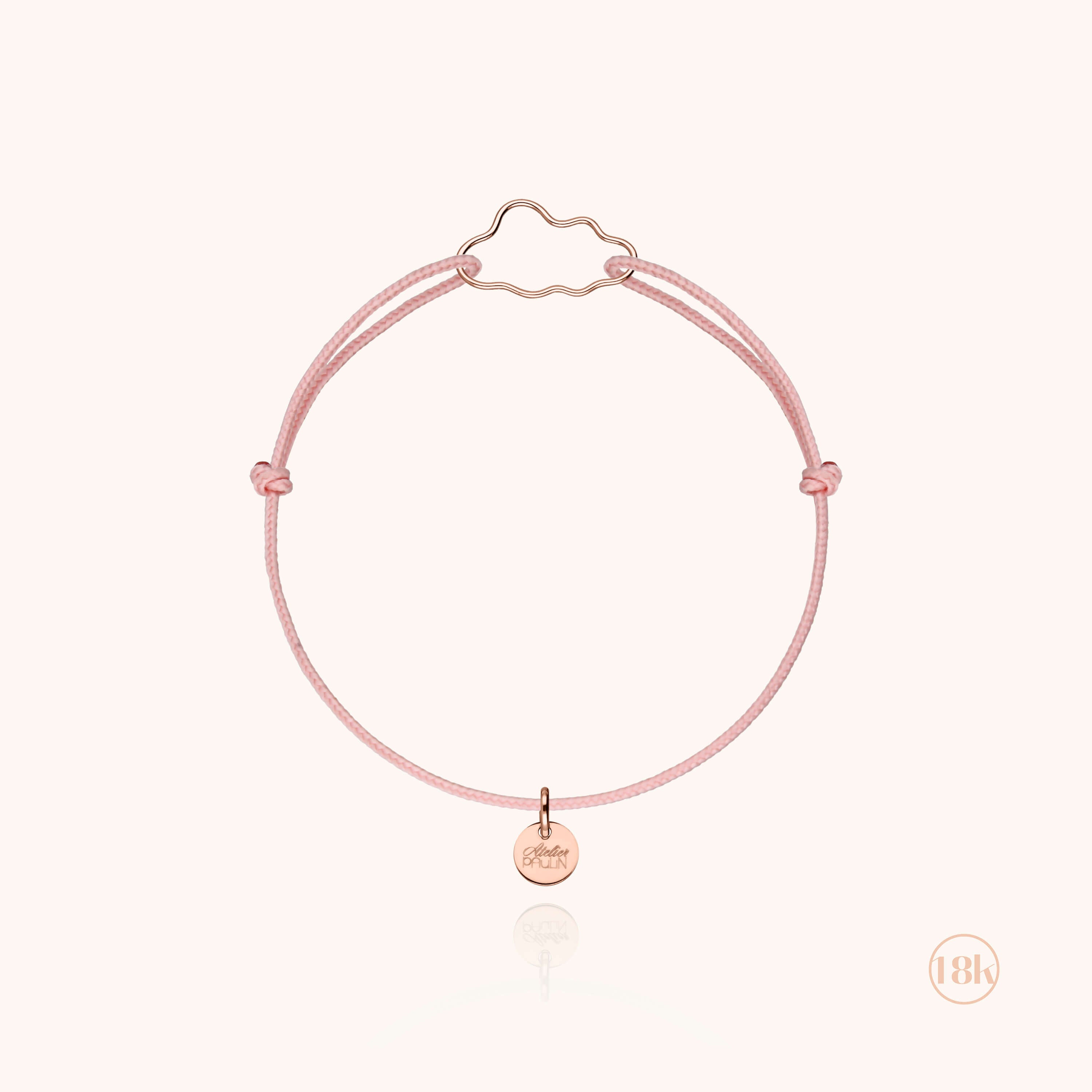 750/1000 rose gold - light pink